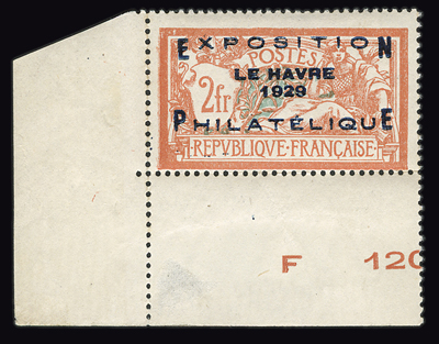2 Francs Congrès Philatélique du Havre 1929 TTB