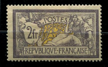 2 francs Merson violet TTB