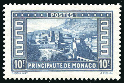 10 francs bleu palais princier TTB