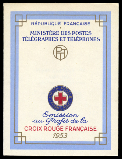 Carnet Croix Rouge 1953 TTB