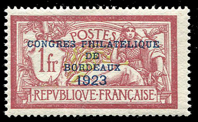 1 franc congrès de Bordeaux 1923 TB