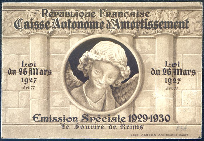 Carnet sourire de Reims 8 timbres TTB
