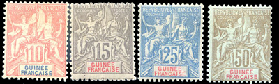 4 timbres série Sage 1900 TB