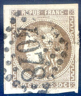 30 centimes Bordeaux TTB
