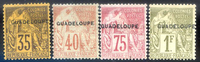 35,40,75 centimes et 1 franc Alphée Dubois TB