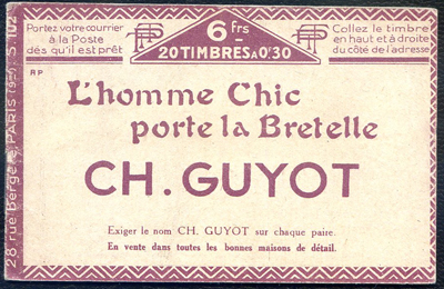 30 centimes Semeuse publicité Gibbs couv Guyot TB
