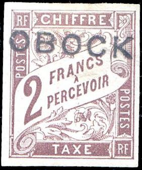 2 francs Duval OBOCK TB