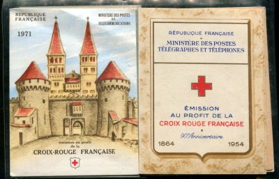 Lot de carnets croix rouge TTB