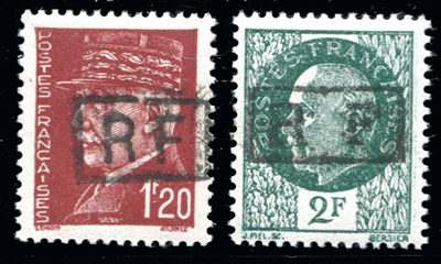 1,20 et 2 francs Pétain libération de Poitiers type 3 TTB rare