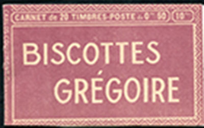 0,50 Jeanne d\'Arc couv biscottes Grégoire TTB