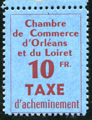 10 francs CCI du Loiret grêve de 1953 TTB