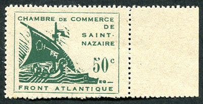 50 centimes poche de Saint Nazaire TB