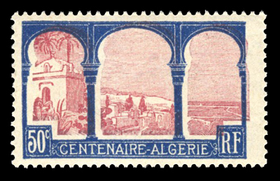 Centenaire de l'Algérie Française Centre déplacé TTB