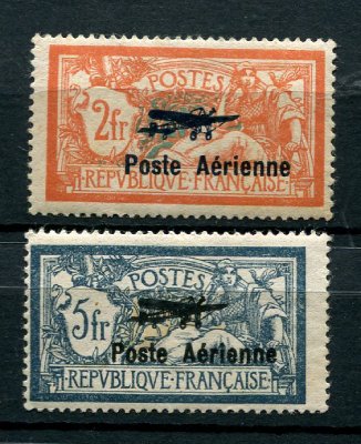 2 timbres de l'exposition de Marseille B/TTB