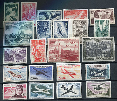 Poste aérienne collection 1947/1959 ** TTB