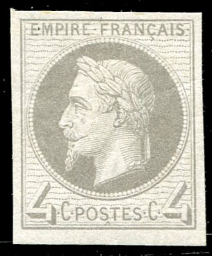 4 centimes Empire Lauré impression fine Rotschild TTB