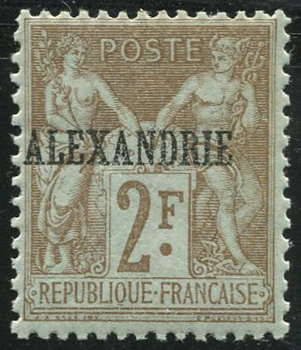 2 francs Sage Alexandrie TTB