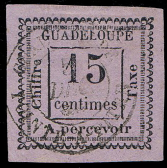 15 centimes taxe émission de 1884 Sup