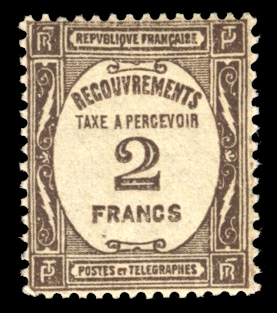2 francs Sépia TTB
