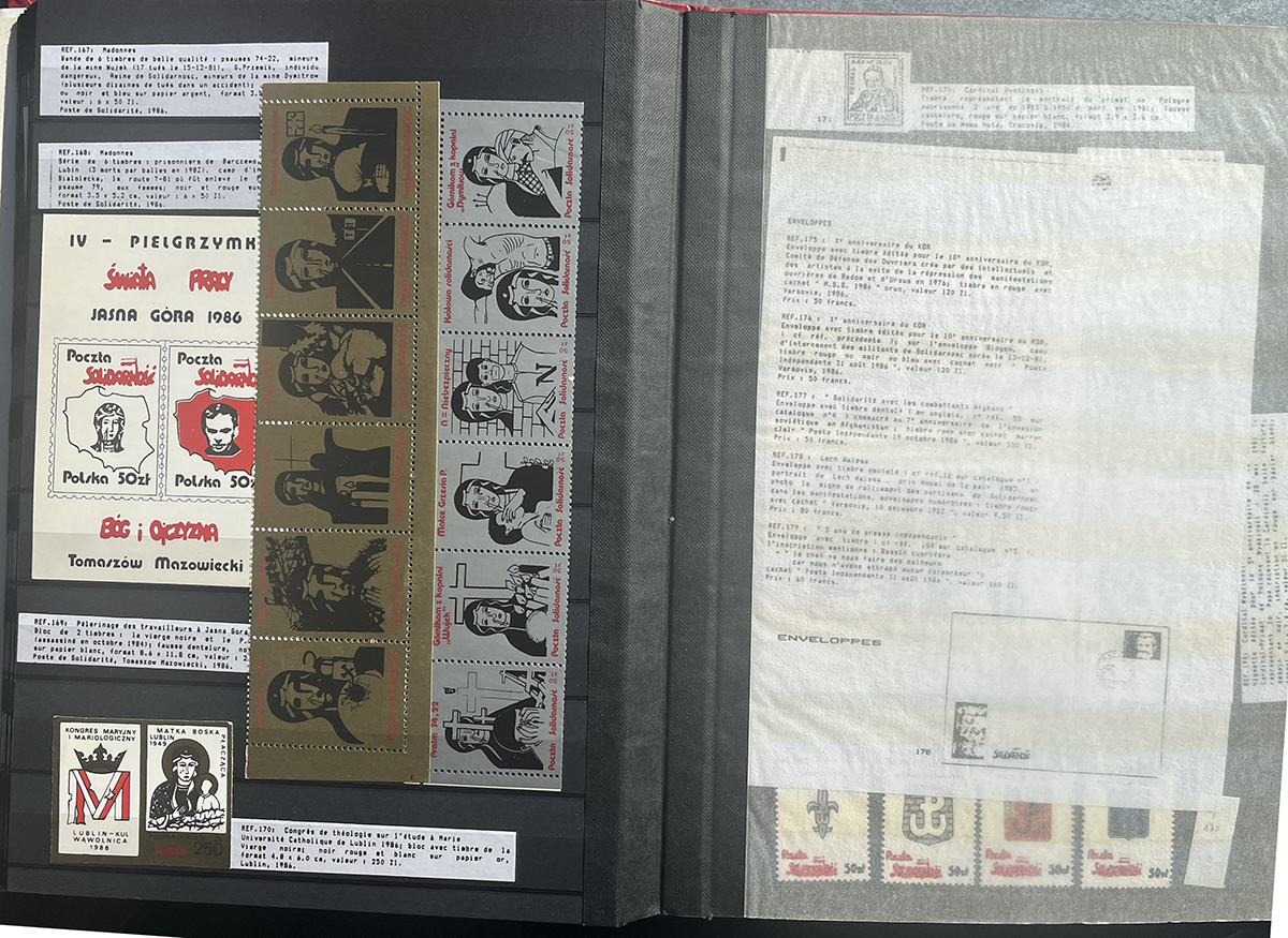 - Collection en 2 volumes vignettes de Solidarnosc TTB – Image 9