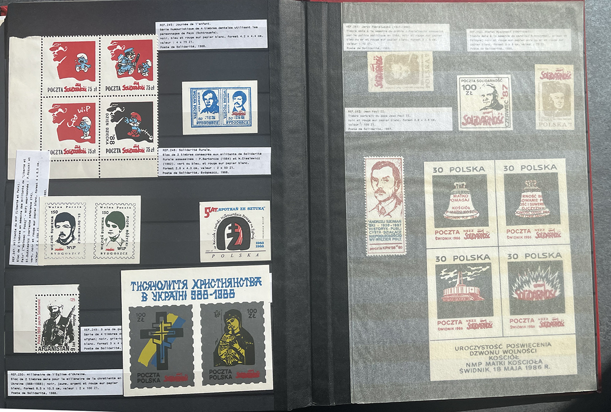 - Collection en 2 volumes vignettes de Solidarnosc TTB – Image 6