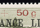 N°0310/311** - 50 centimes sur 1 franc Variété C doublé Rare SUP – Image 3