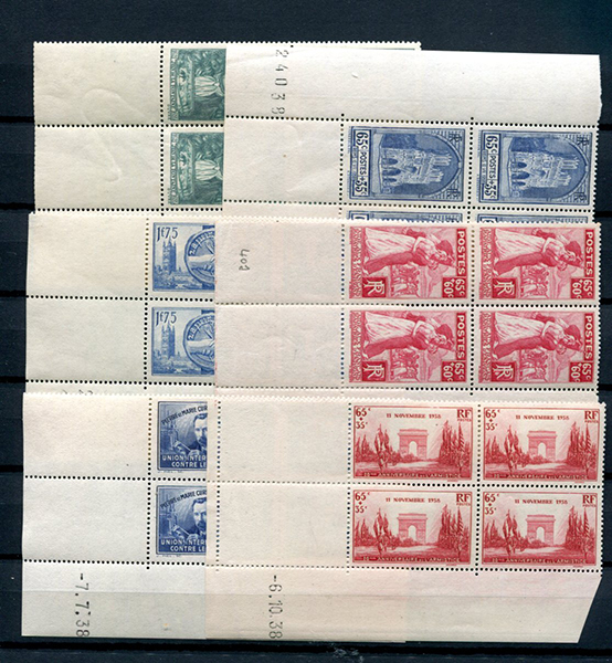 N°0377A/402 ** - Collection 377A/402 en blocs de 4 ** TTB – Image 4