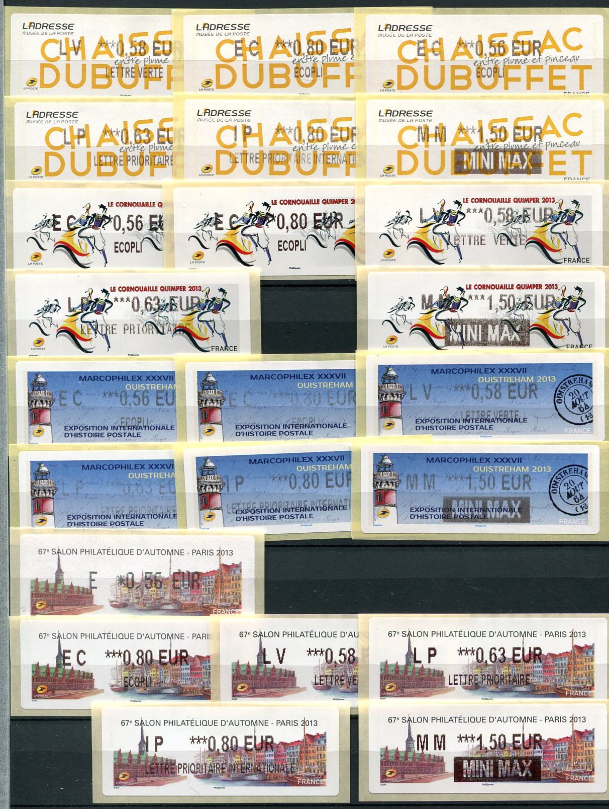 Collection LISA neufs 940 différents Faciale 857 euros depuis 2015 TTB – Image 12
