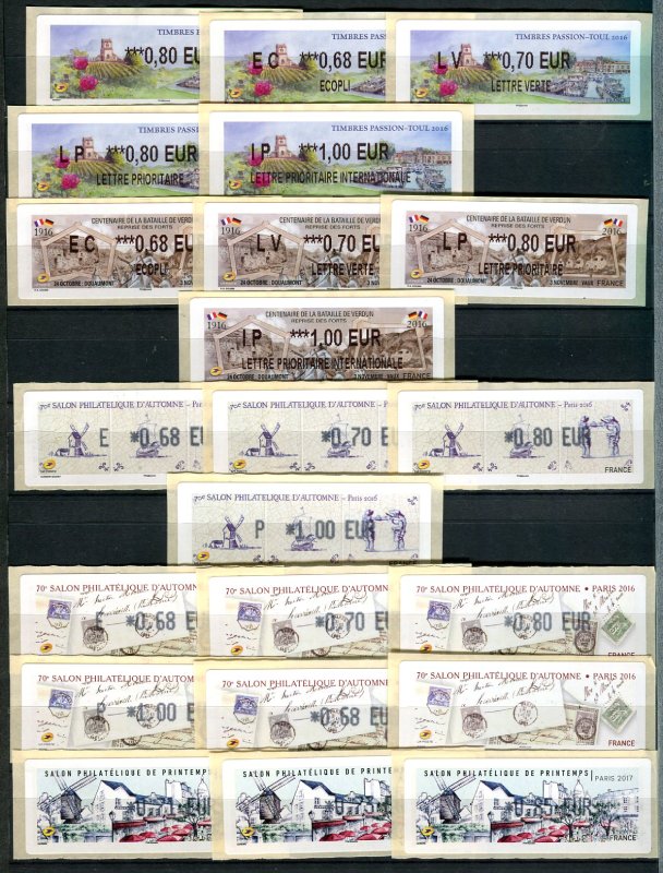 Collection LISA neufs 940 différents Faciale 857 euros depuis 2015 TTB – Image 3